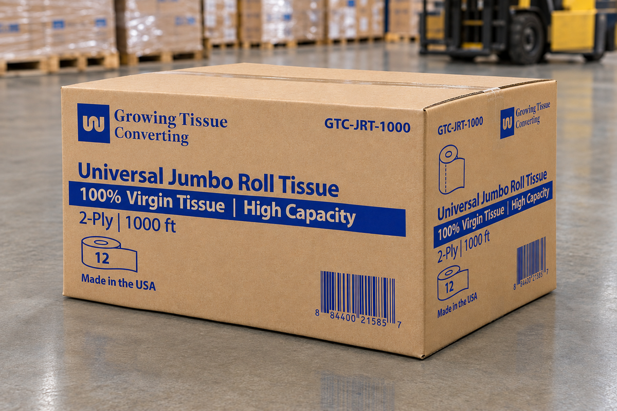 Jumbo Roll Tissue 1000 ft