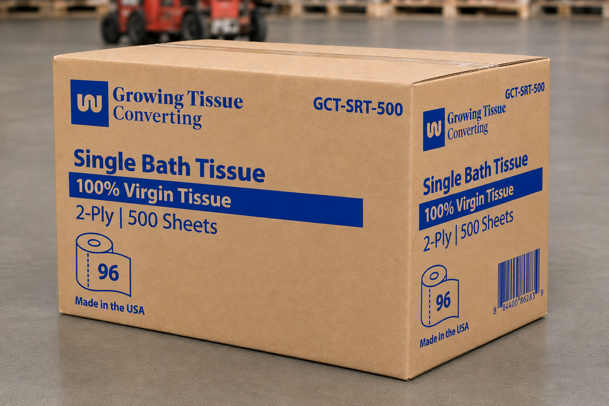 Bath Tissue 500 Sheets
